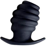 Hive Ass Tunnel Silicone Ribbed Hollow Anal Plug, Medium Medium (Pack Of 1)