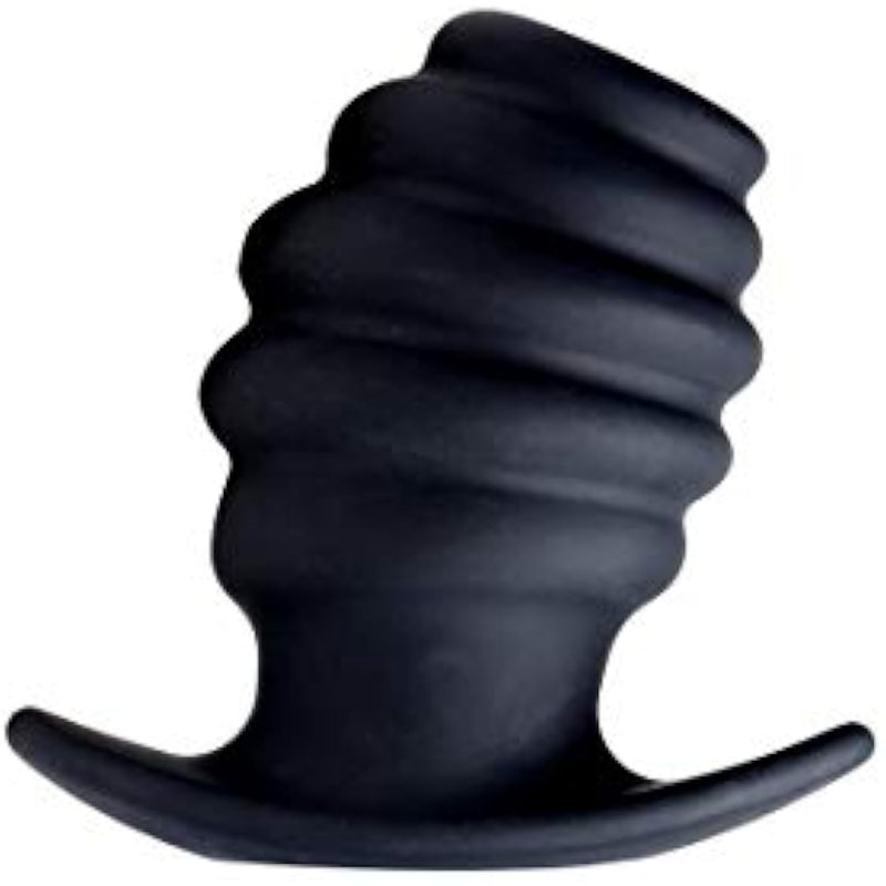 Hive Ass Tunnel Silicone Ribbed Hollow Anal Plug, Medium Medium (Pack Of 1)