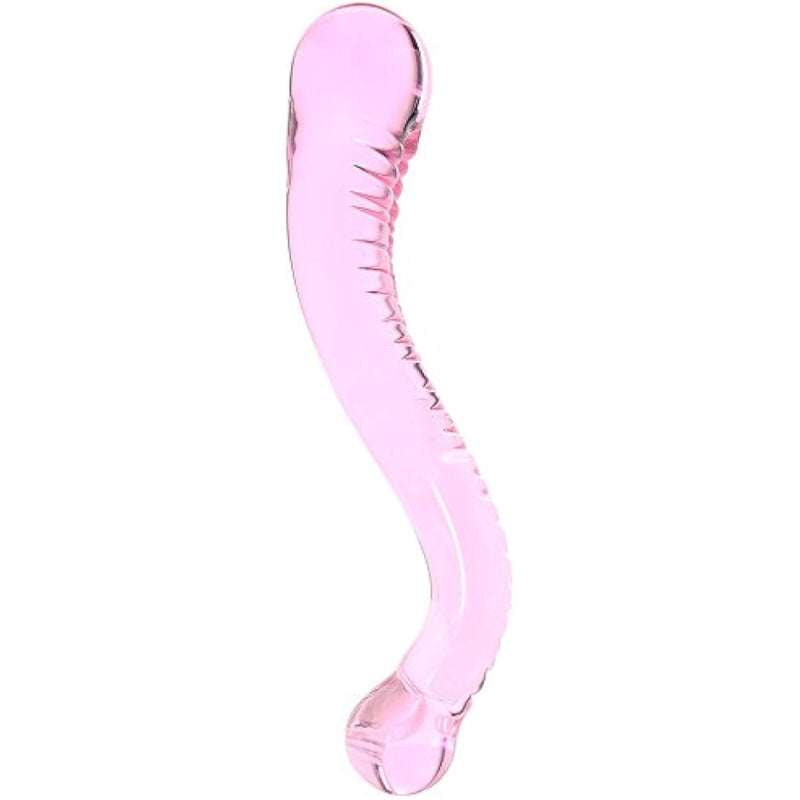 Icicles No.69 Glass G-Spot Massager With Lube 1Oz | Glass Dildos | Prostate Massager | G-Spot Personal Massager
