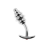 Anal Plug Butt Plug Prostate Massage G-Spot Dildo Anal Trainer Kit For Beginner Advanced Players Stainless Steel Bdsm Sm Sex Toys(L)