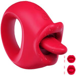 Adult Toys For Women,Rose Sex Toy Couples Sex Toys Clitoral Stimulator,Sex Novelties 2 In 1 Mouth Vibrator Tongue Licking With 10 Modes,Sexual Pleasure Tools Clit Vibrators Tongue Toy For Women