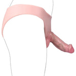 Elastic Soft Liquid Silicone Lifelike Realistic Dildo, Strap On Dildo Wearable Dildo Panties, Sex Toy For Men Couple, Hollow Penis Sleeve Enlager Extender, Universal Size Waterproof Flexible