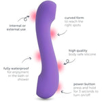 Thumping Arouser - 10 Settings To Stimulate The G-Spot And For Internal + External Pleasure - Waterproof & Rechargeable