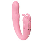 Adult Toy Rabbit Vibrator Couple Stimulation Adult Toy Sex Toys for Women G - Spot Vibrator Dual Head 3-Speed 7-Frequency Vibration