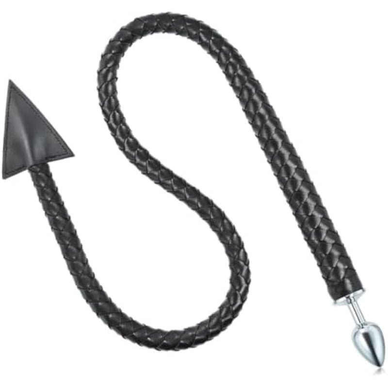 Metal Butt Plug With Devil Tail,Anal Plug,Anal Trainer,Butt Plug,Anal Expander Training Sex Toys Anal Masturbation Plug For Men Women Gay And Couples