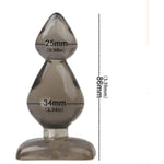 Anal Plug Adult Sex Toy,Classic Butt Plug Silicone Anal Plug With Flared Base Flexible Liquid Silicone Butt Plug Vaginal Prostate Massage Stimulation Masturbators Sex Toys For Men Women(B)