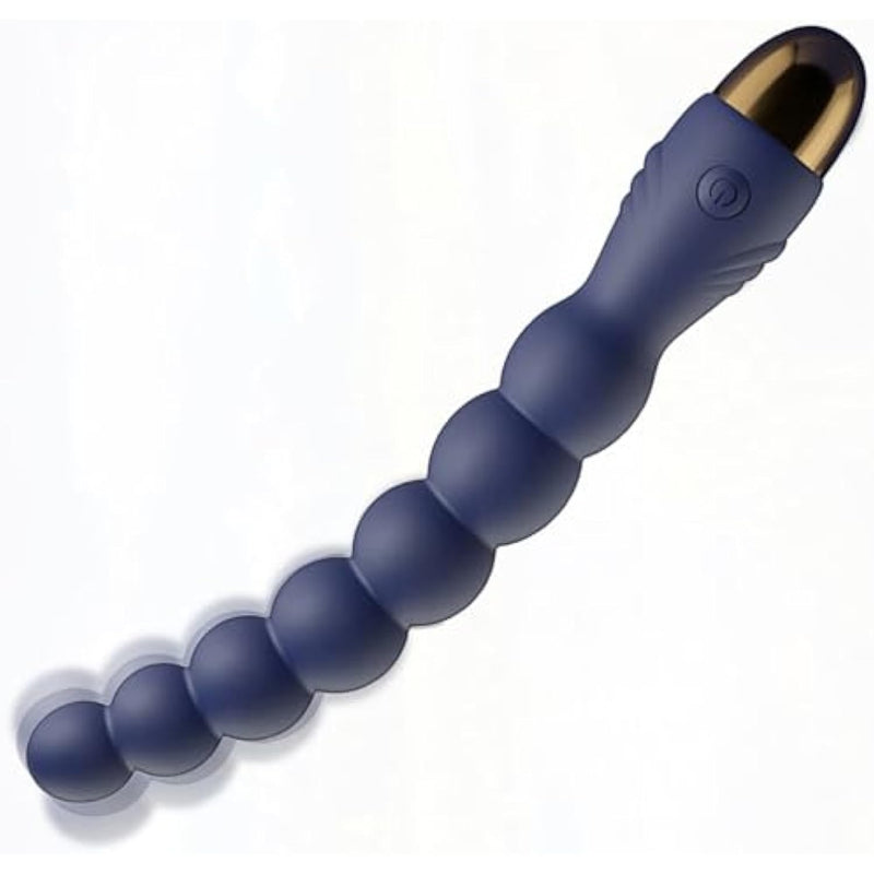 Vibrating Anal Beads Butt Plug Anal Vibrator With 10 Vibration Modes Prostate Massager Soft Silicone Anal Butt Plug Anal Dildo For Couples Men And Women Adult Toys