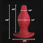 Butt Plug Realistic Dildo Anal Plug with Safe T-Shape Base (S)