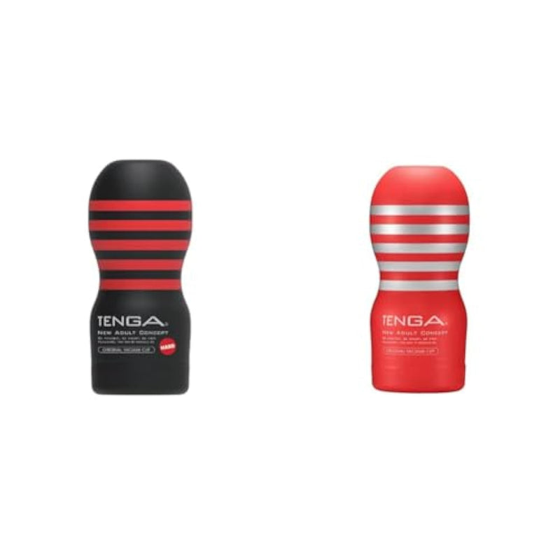 TENGA TOC-201H and TOC-201 Original Pre-Lubricated Male Masturbator Vacuum Cups with Powerful Suction