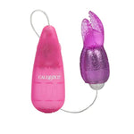 Couples Vibrating Bullet with Rabbit Teaser and Egg Massager, Pink