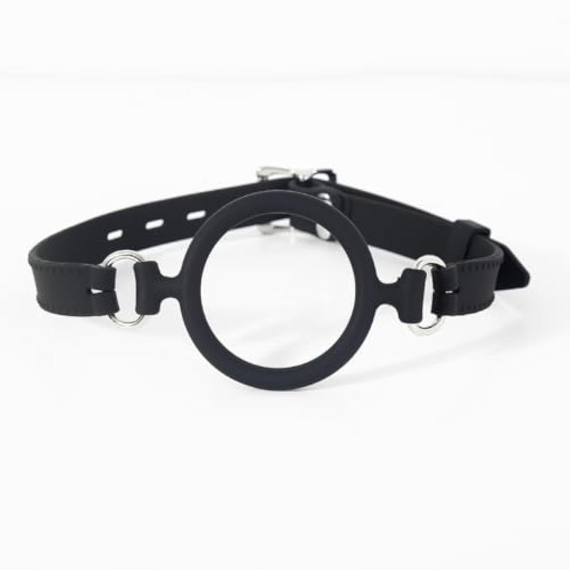 Bdsm 2.52In Silicone O-Ring Open Mouth Gag Oral Sex Slave Gag Restraints Adjustable Bondage Sex Toys For Adult