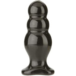 Doc Johnson Titanmen - Master Tool #4 - Triple Ripple Plug - 6.6 in. Long and 2.6 in. Wide - Prostate Stimulating Anal Toy - Butt Plug