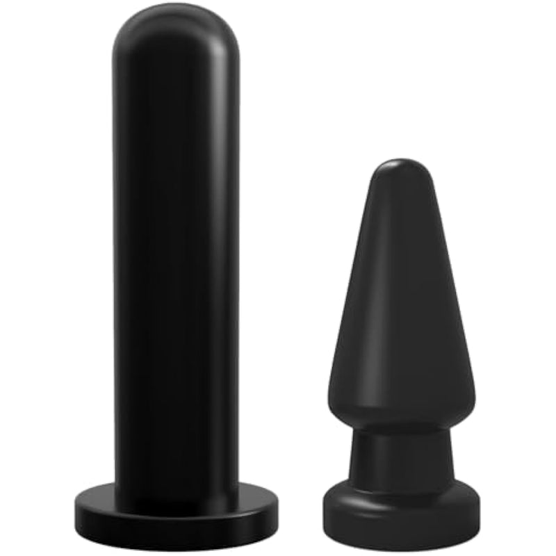 9.45" Anal Dildo+6.69" Anal Plug
