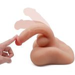 Realistic Dildo Masturbator Penis Sex Doll Torso With Testicles Anal Hole Flexible G-Spot Dildos Prostate Massage Masturbation Cock Sex Toys For Women Men And Couples