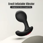 Inflatable Vibrating Butt Plug – Remote Control Prostate Massager For Men And Women – Anal Plug With Automatic Inflation 10 Vibration Modes Inflatable Sex Toy For Solo Or Couples
