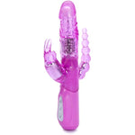 Jessica Triple Rabbit Vibrator - 4 Inch Vibrator For Women With Anal Beads - 7 Patterns & 3 Speeds - Adult Sex Toy - Waterproof - Pink