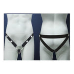 Anti-Off Male Chastity Cage Device Elastic Band Auxiliary Belt Adjustable Rope-Three Way Elastic Band