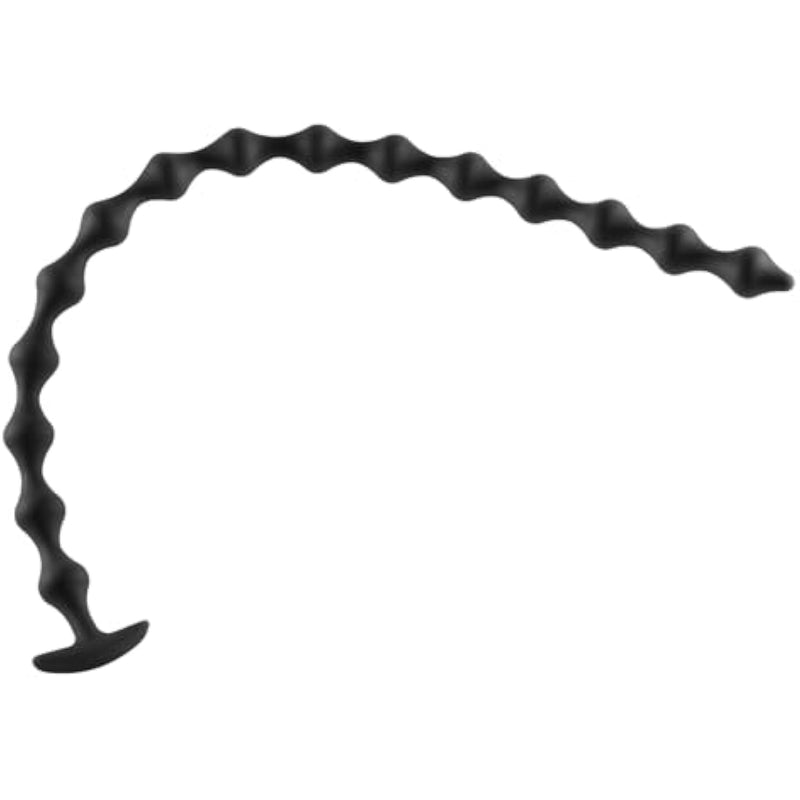 22.8 Inch Super Long Anal Beads With 15 Balls, Silicone Butt Plug Anal Chain Flexible Anal Plug, Vaginal Anus Dilator Prostate Massage Adult Sex Toys For Men Women Couples