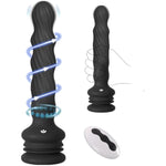 Anal Male Adult Sex Toys - Wriggling Rotating Vibrating Prostate Massager Anal Butt Plug Sex Toy For Men Women Couples, Remote Control Anal Dildo Vibrator With Suction Cup, 7 Modes Anal Beads