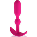 Anal Plug Butt Plug With Safe Curved Base For The Beginners Comfortable Long-Term Wear Rose Red Sex Toy For Men Women Masturbation