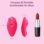 Adult Sex Toys App Remote Control Wearable Panty Vibrator, Butterfly Vibrator Sex Toys With 9 Vibration, Waterproof Rechargeable Clitoral Stimulator For Women(Rose)
