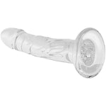 Blown 7 Inch Realistic Glass Dildo With Lube 1Oz | Glass Dildos | Realistic Dildos | Personal Intimate Massager | Adult Sex Toys