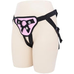 Female Dildo Wearable Pants Les Sex Harness Sex Toys With O-Rings For Couples, Strap-On Dildo Pants, Lesbian Straps Trousers For Butt Plug (Pink)