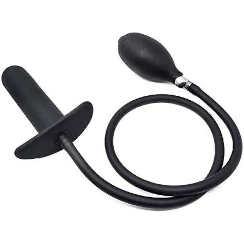 Inflatable Butt Plug Stretch Anal Plug Expand Silicone Anal Plug Stimulation Pump And Valve Anal Pump Plug Butt Plug