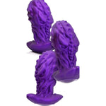 Anal Plug Monster Dildo With Safe Curved Base - Purple Silicone Octopus Butt Plug - 5.51 X 2.63 Inch Fantasy Prostate Sex Toy For Women Men Masturbation