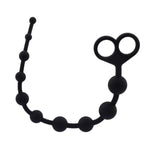Silicone Plug Penis Ring Dilator Sex Toys Dilator Urethral Sounds Dilator Urethra Adult Gifts Urethra Masturbation Rod With Multi Beads Urethral Dilator(Black)
