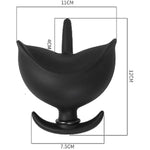 Flower Bud Inflatable Anal Plug, Silicone Bead Expanding Anal Plug, Male And Female Inflatable Anal Plug