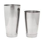 2-Piece Stainless Steel Boston Shaker Set, 18 oz & 28 oz Weighted Cocktail Tins
