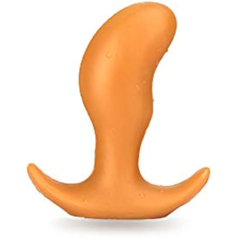 Super Soft Anal Plug, Flexible Liquid Silicone Butt Plug Prostate Massage G-Spot Dildo Anal Trainer Kit (S)