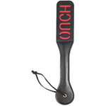 Ouch Slapper Spanking Paddles For Adults, 12.8Inch Faux Leather Paddle For Bdsm Sex Play