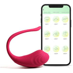 Silicone Vibrator Female Masturbator Remote Control Vibrators With App Long Distance Sex Toys Rechargeable Wearable G Spot Dildo