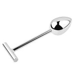 Stainless Steel Anal Trainer Kit for Women - Thrusting Dildo and Butt Plug Set with Prostate Massage and G-Spot Stimulation