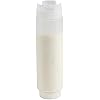 16oz. FIFO Inverted Plastic Squeeze Bottle with Refill and Dispensing Lids - First In First Out - Perfect for Restaurants Catering and Food Trucks - 1ct box