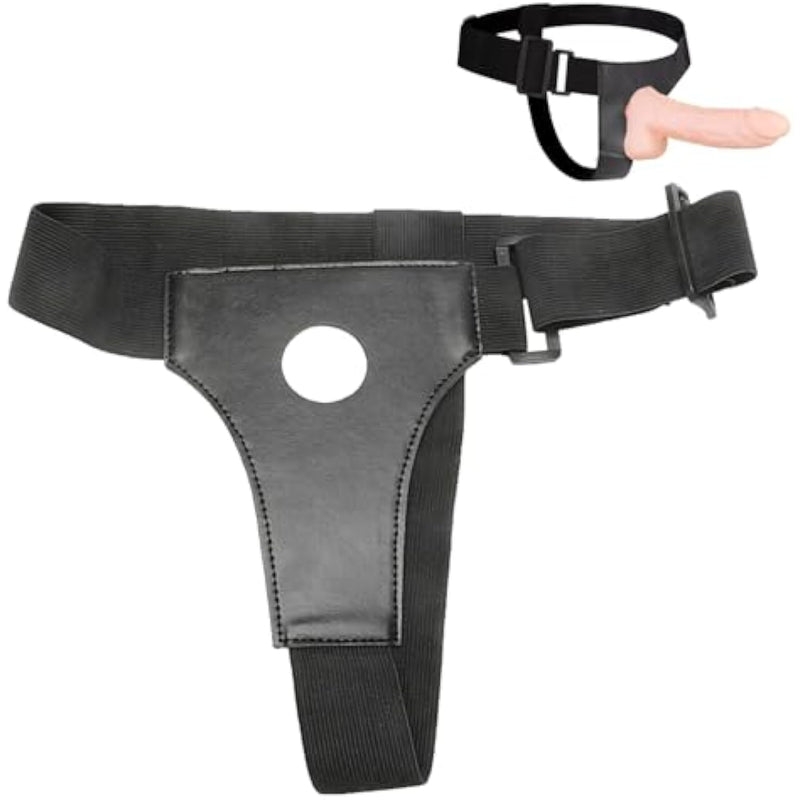Adult Bdsm Strap On Harness Adjustable Leather Pants Dildo Briefs Strapless Panties For Women Lesbian Sex Toy Role Play Underwear Fits For Suction Cup Dildo For Sex Game Play