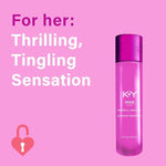 Yours + Mine Couples Lubricant, Tingling & Warming Sensation, 2 X 1.5 Fl Oz (44 Ml), Total 3.0 Fl Oz