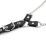 Adult Sex Props Chastity Lock Series Nipple Clip Ring Set Adjustable Length Male Chastity Props Lock Fine Ring Set