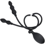 Double-Ended Inflatable Anal Plug Butt Butt Sierra Bead G-Spot Stimulation Female And Male Sex Toy