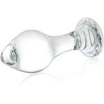 Crystal Anal Plug Bum Plugs Jewelry Anal Trainer Toys Glass Massage Butt Plug Large Medium Small Anal Stimulation Sex Toy For Unisex Masturbation (Pink)