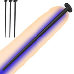 3Pcs Set-Silicone Soft Urethra Extra Long Hollow Catheter Urethra Plug Manual Masturbation Orgasm Device For Men 3Mm/4Mm/5Mm