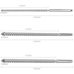 Urethral Dilator, 3 Pack Of Solid Urethral Sounds Penis Plug Penis Dilator Prostate Stimulation Masturbator Sex Toy For Men, 6Mm, 8Mm, 10Mm Dia.