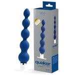 Quaker Anal Vibrator, Mens Prostate Vibe, Vibrating Adult Sex Toy, Easy Insertion Round Tip, Quick Removal Grip Handle (Midnight Madness)