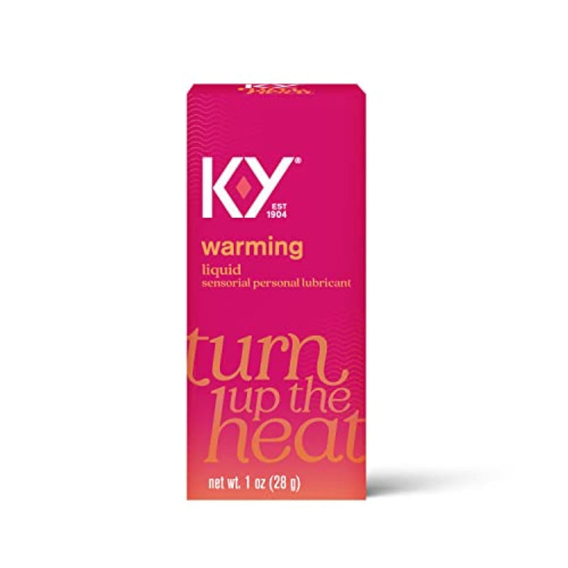 Warming Liquid Lube, Sensorial Personal Lubricant, Glycerin Based Formula, Safe To Use With Latex Condoms, For Men, Women And Couples, 2.5 Fl Oz
