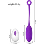 Remote Control Vibrator Mini Love Eggs 12 Modes Sex Toys4Couples Men & Women Toys Clitoral Stimu-lator G Spot Bullet Vibrator for Women Pleasure Wearable Adult Couples Toys Massager (Purple)