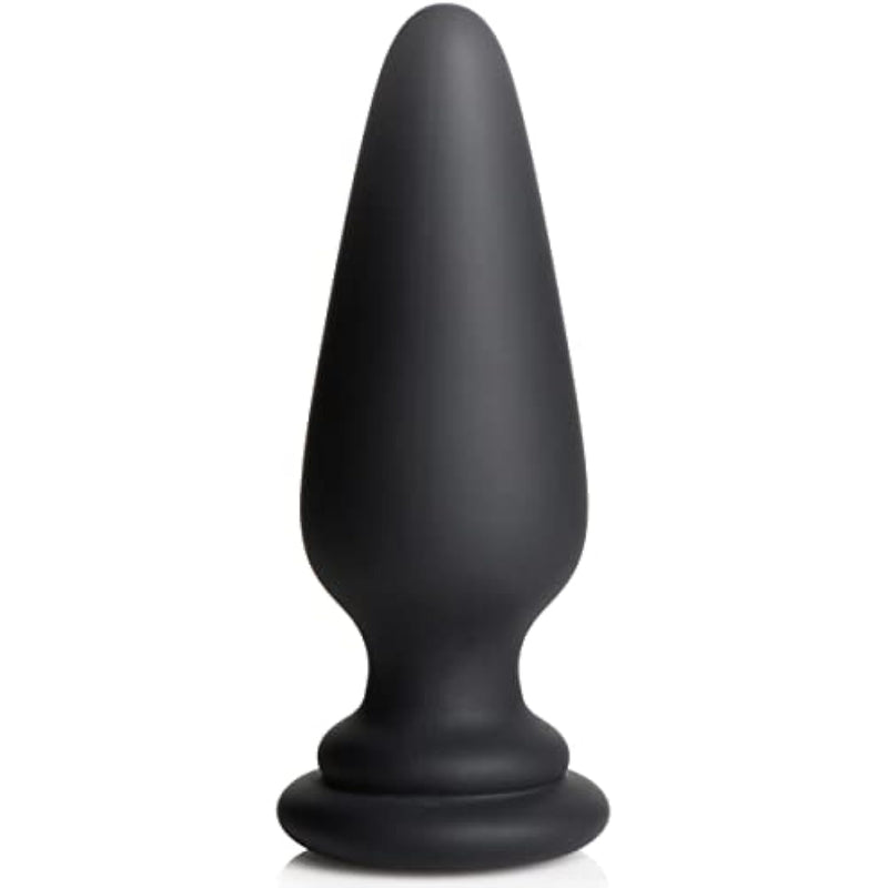 Snap-On Xl Anal Plug For Interchangeable Fox & Bunny Tails For Men & Women | Easy To Clean And Wear | Prostate Adult Sex Toy Stimulator | Premium Silicone Butt Plug, Black (Ag837-Xl)