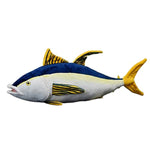 Simulation Tuna Plush-15.75" Lifelike Creature Thunnus Stuffed Animal,Soft Tuna Plush Toy, Stuffed Toy,Cuddly Toys