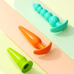 Small Anal Beads For Analdilation Butt Training Kit For Men And Women Analplugs For Massage Of Prostate And G-Spot Sex Toys